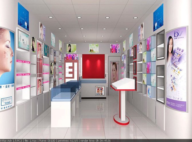化妆品展柜