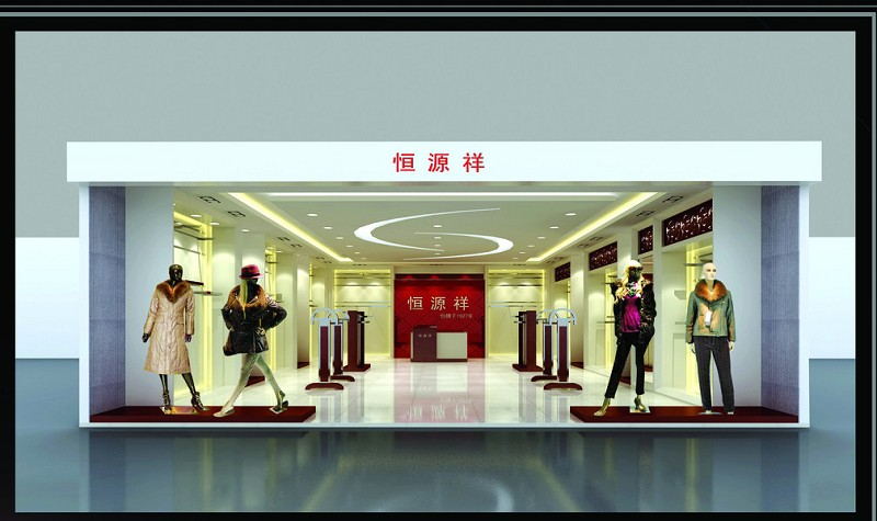 女装展柜